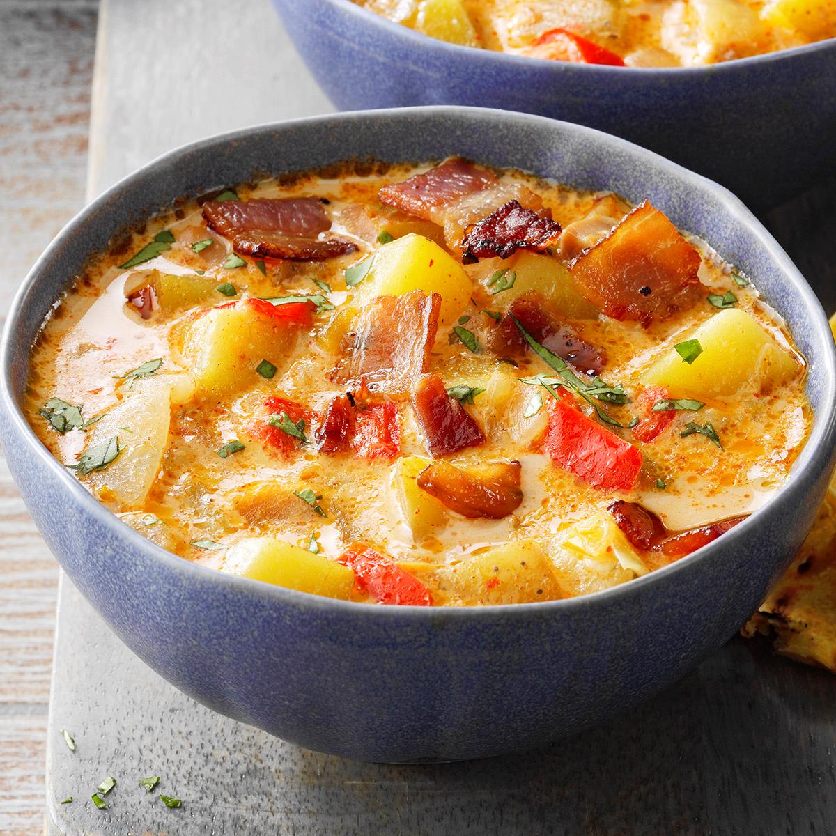 Pressure-Cooker Sonoran Clam Chowder-image