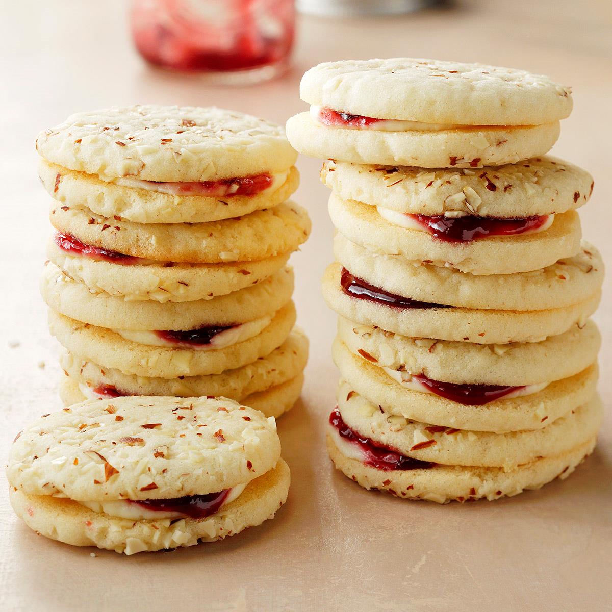 image of Raspberry Almonettes recipe by Taste of Home