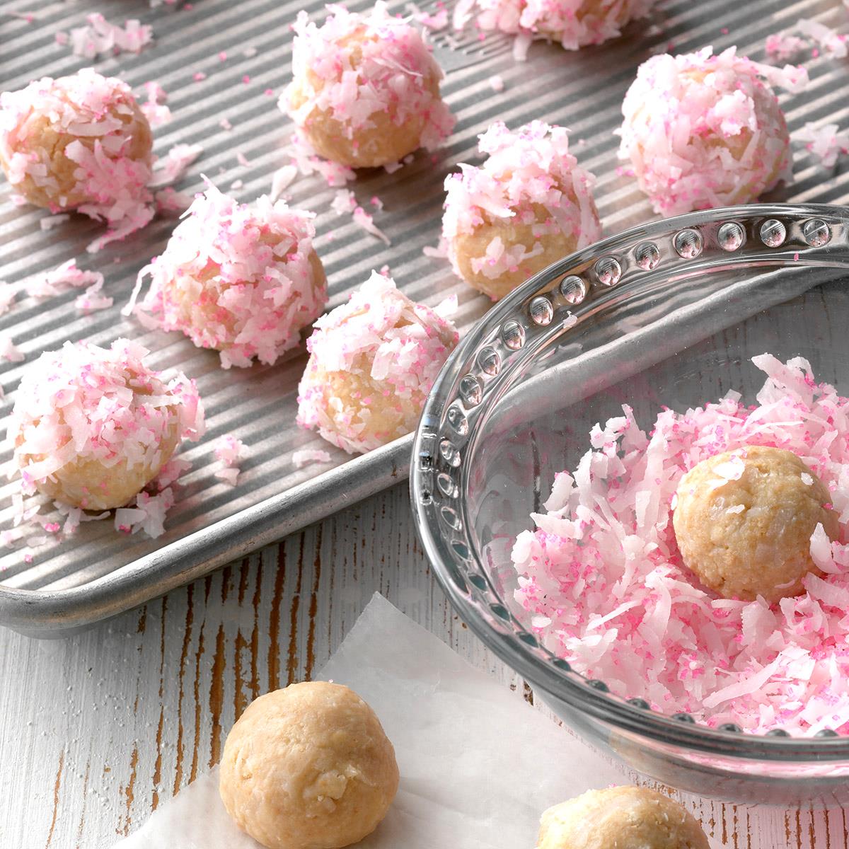 Raspberry Coconut Balls-image