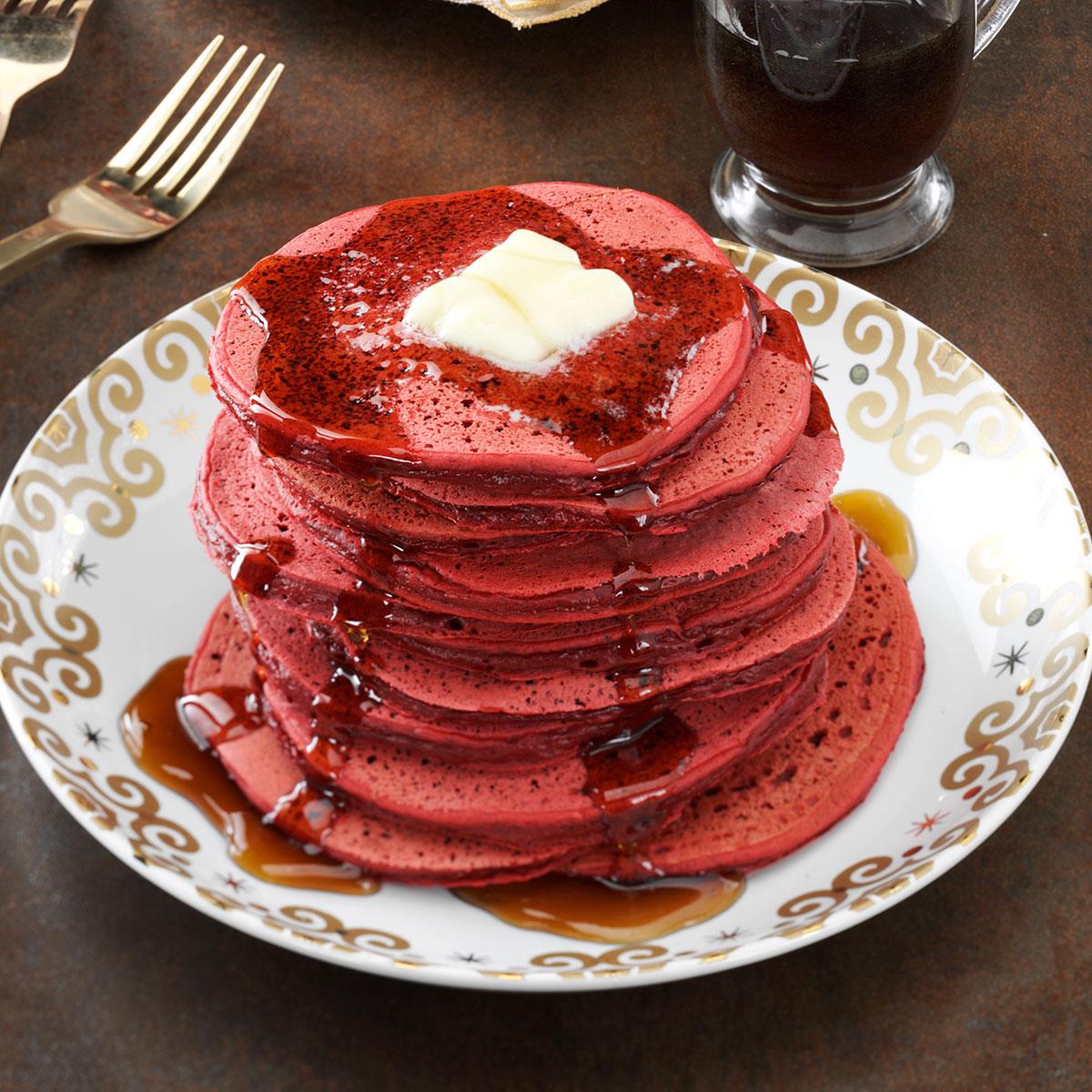 fly gennemse galop Red Velvet Pancakes Recipe: How to Make It
