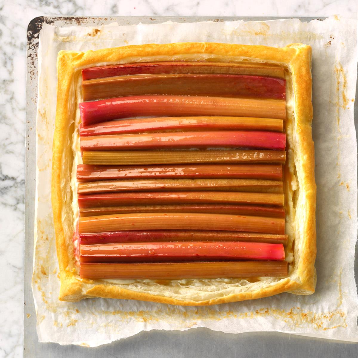 Rhubarb Tart-image
