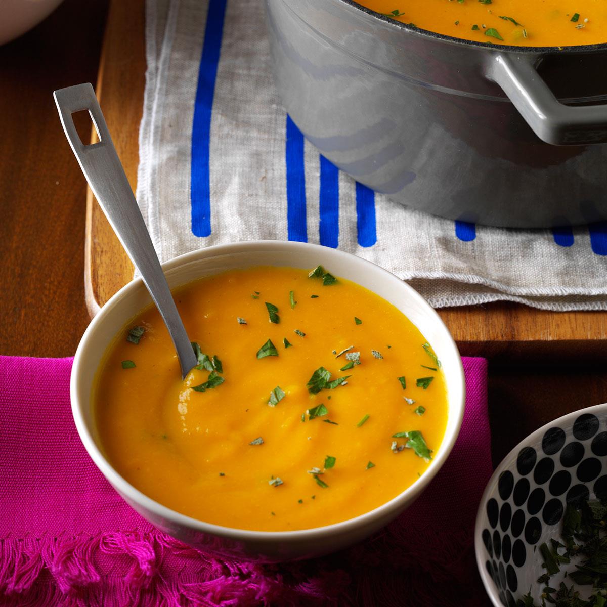 Roasted Autumn Vegetable Soup image