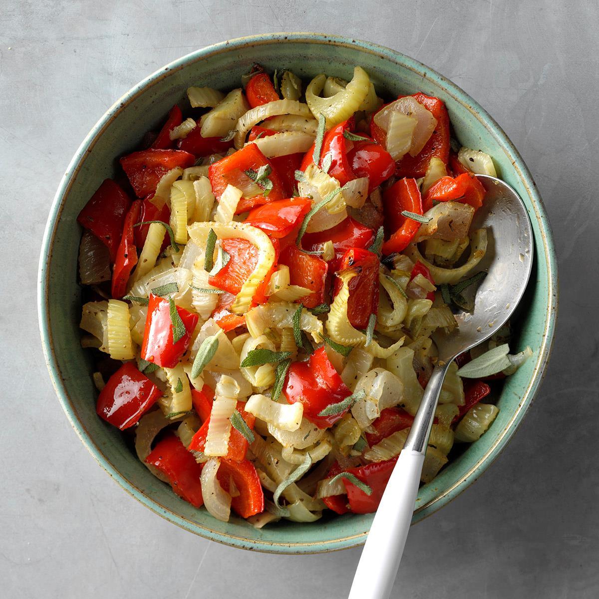 Roasted Fennel and Peppers image