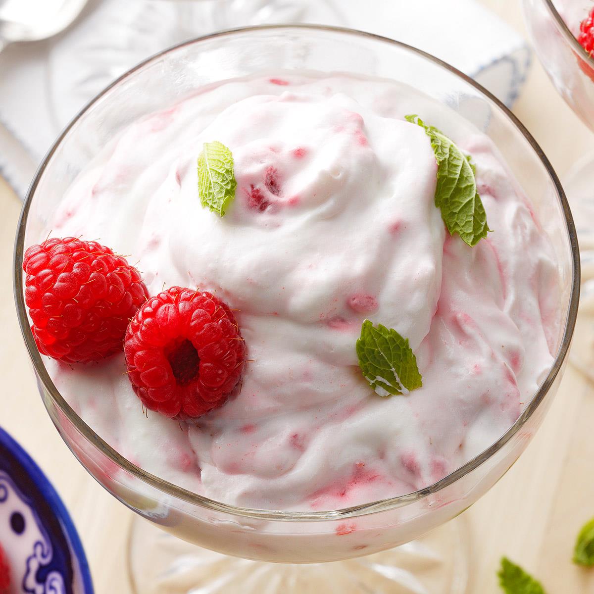 image of Rose and Raspberry Fool recipe by Taste of Home