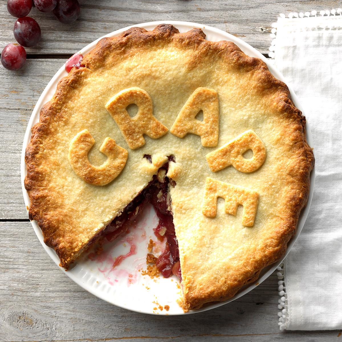 Ruby Grape Pie Recipe: How to Make It