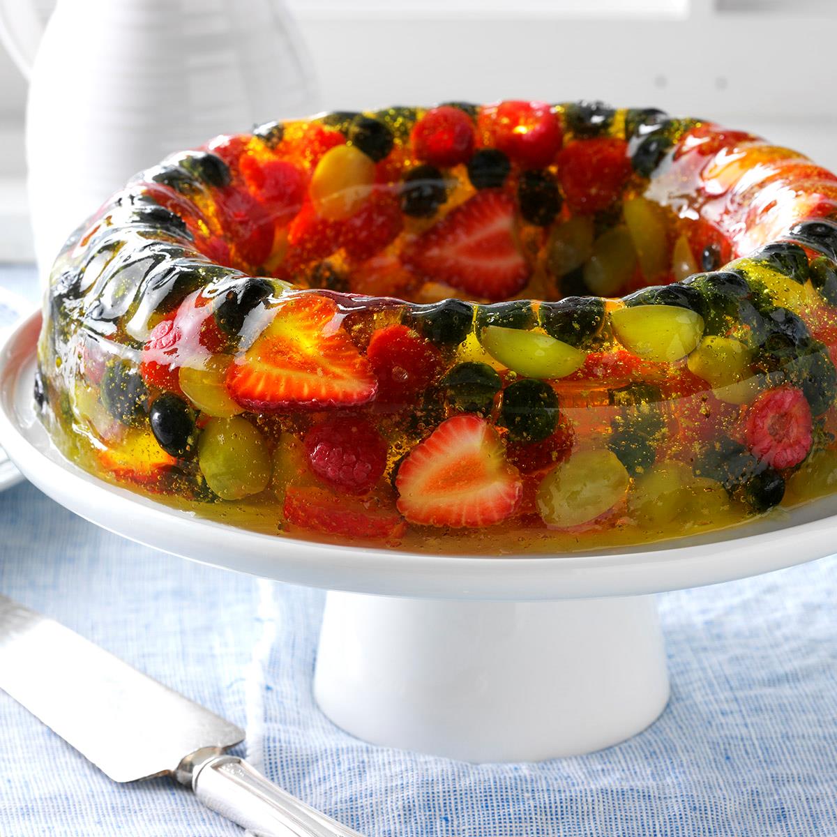 Details more than 125 gelatin fruit cake super hot - kidsdream.edu.vn