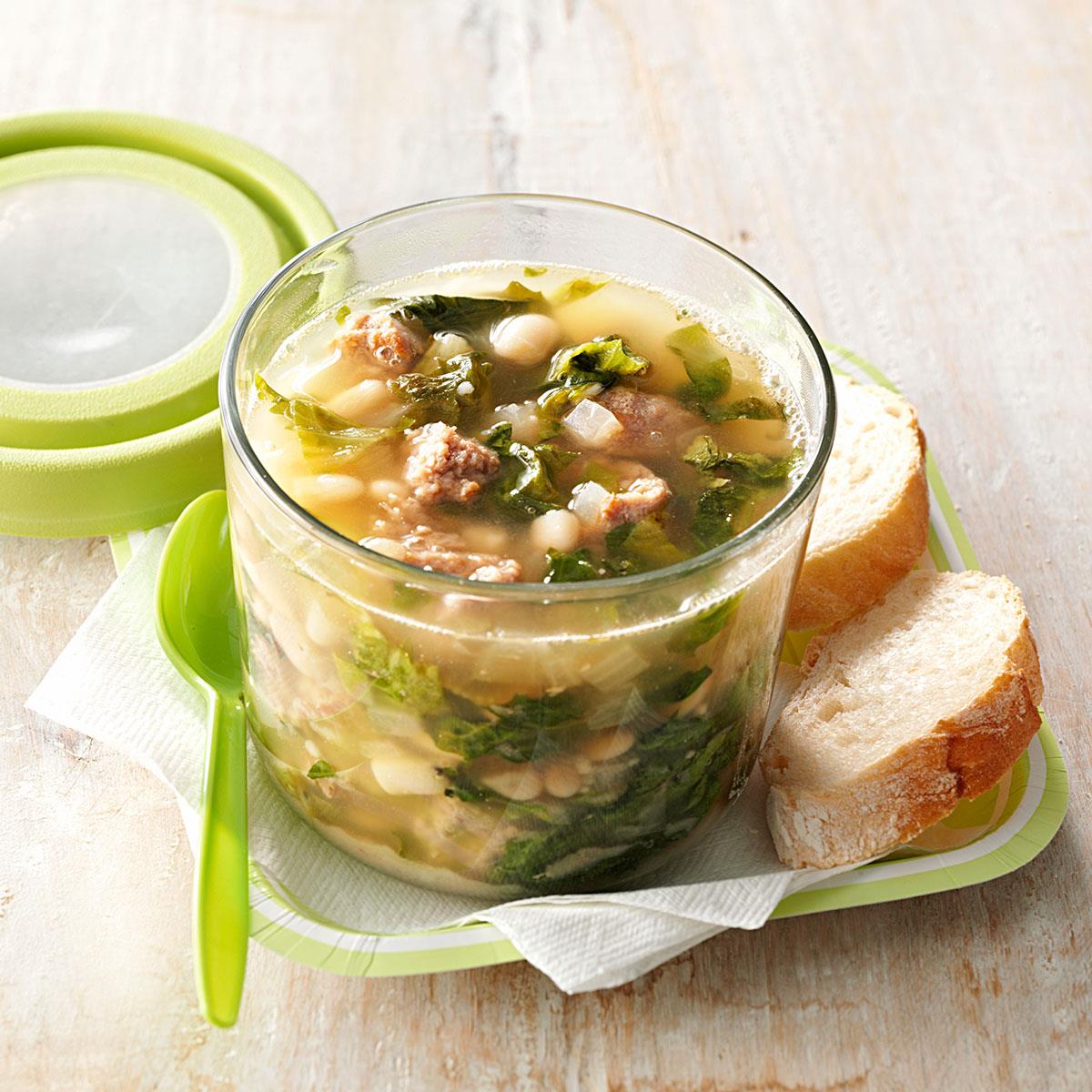 Sausage & Cannellini Bean Soup-image