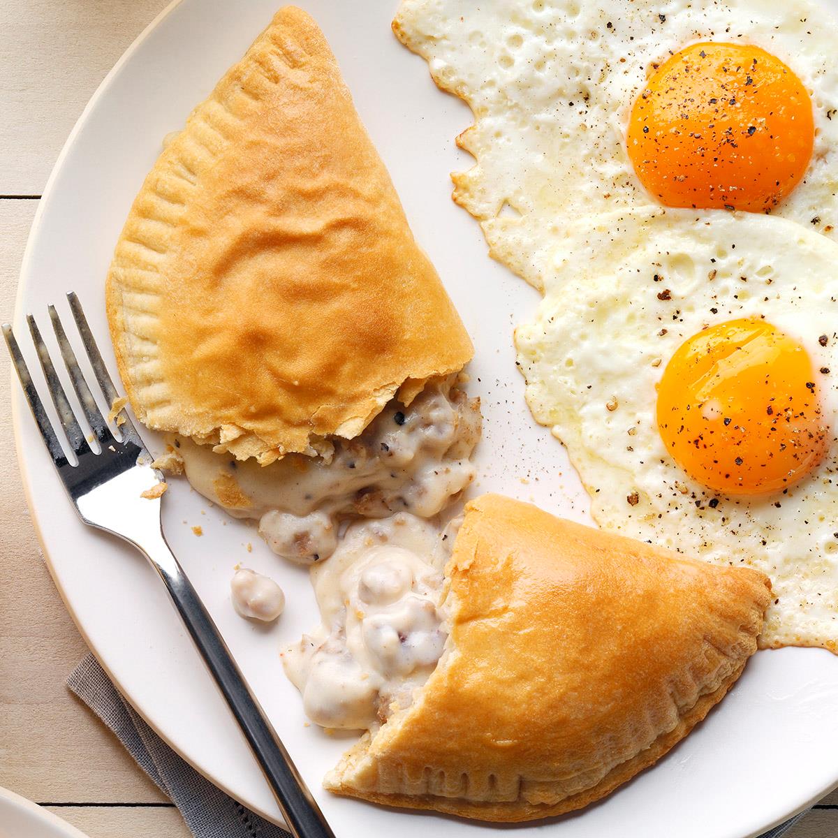 Sausage and Gravy Biscuit Pockets-image