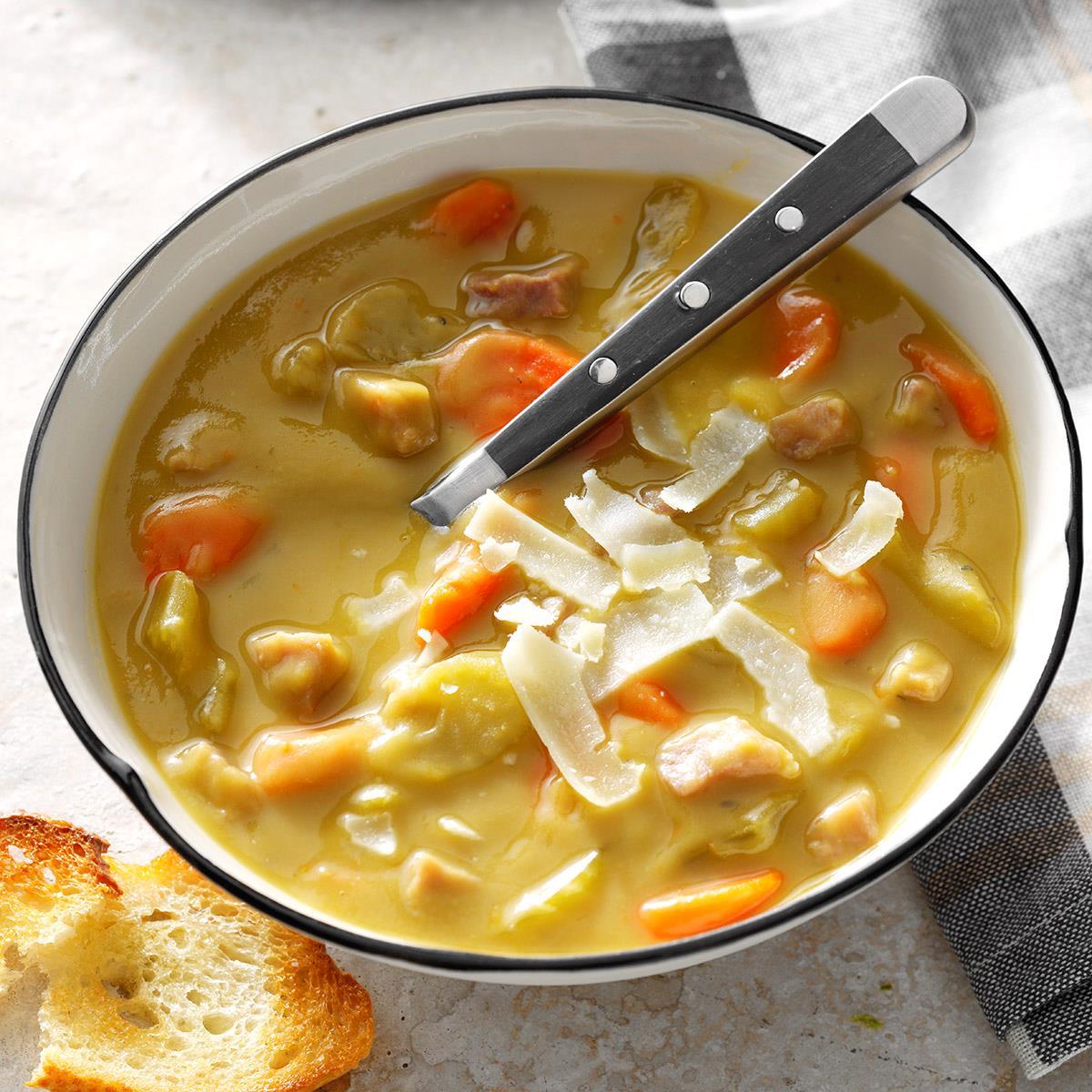 Shortcut Split Pea Soup-image
