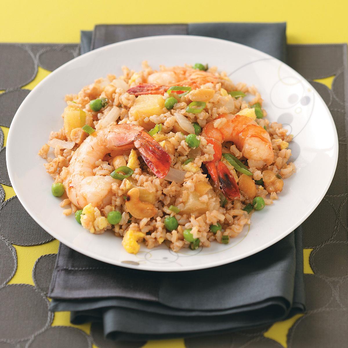 Shrimp and Pineapple Fried Rice image