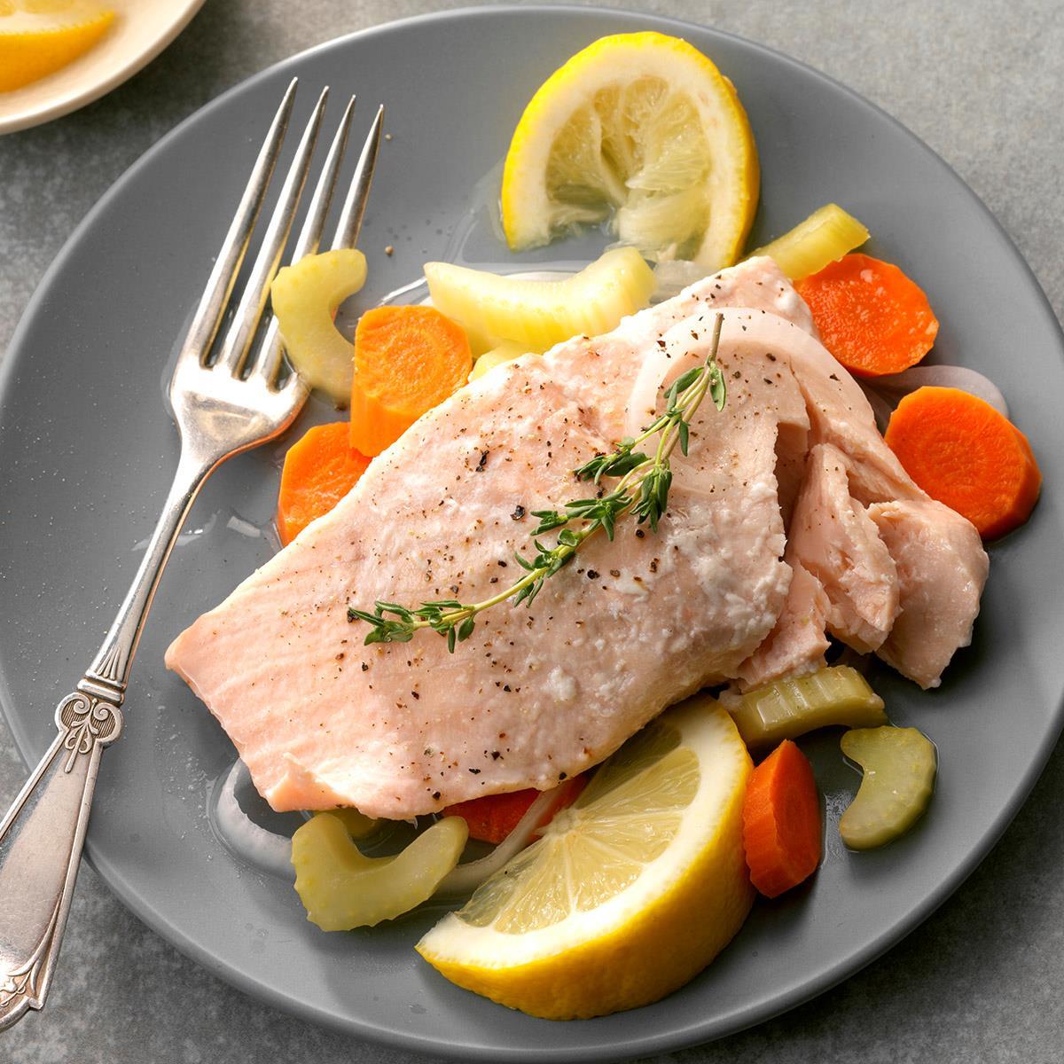 Pressure-Cooker Simple Poached Salmon Recipe: How to Make It | Taste of Home