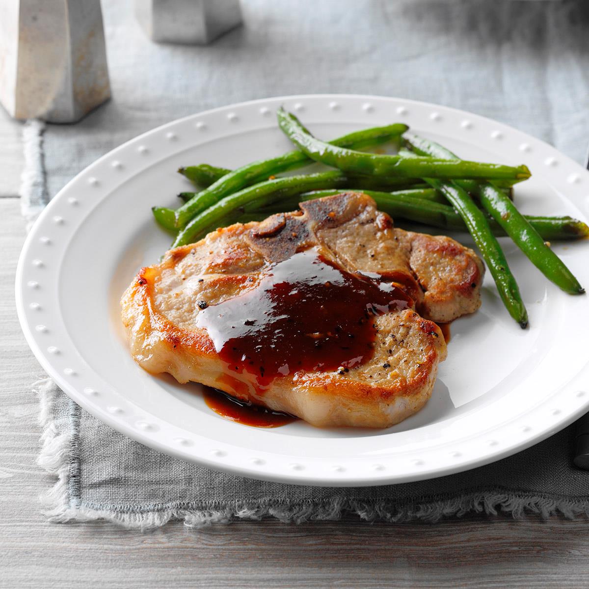 Simple Sweet 'n' Tangy Pork Chops-image
