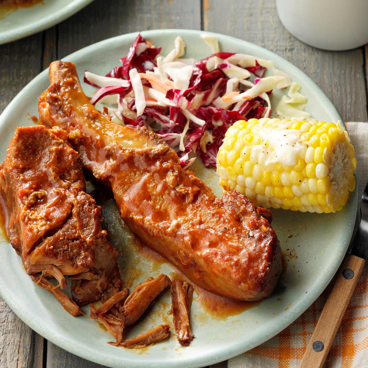 Slow-Cooked BBQ Pork Ribs image