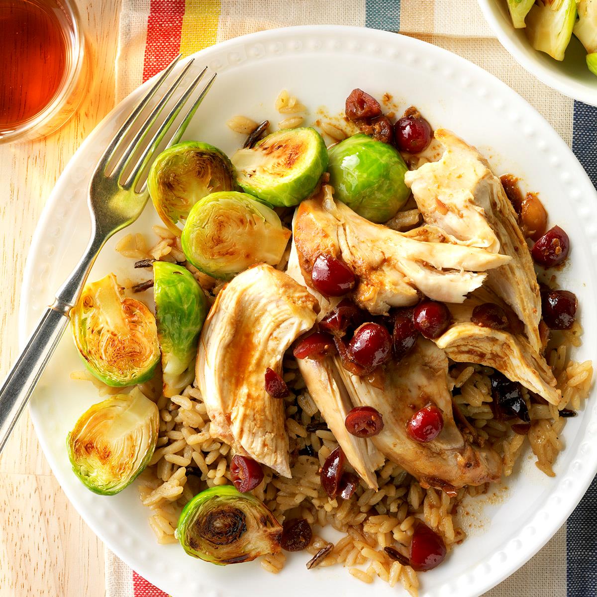 Slow-Cooked Cranberry Chicken-image