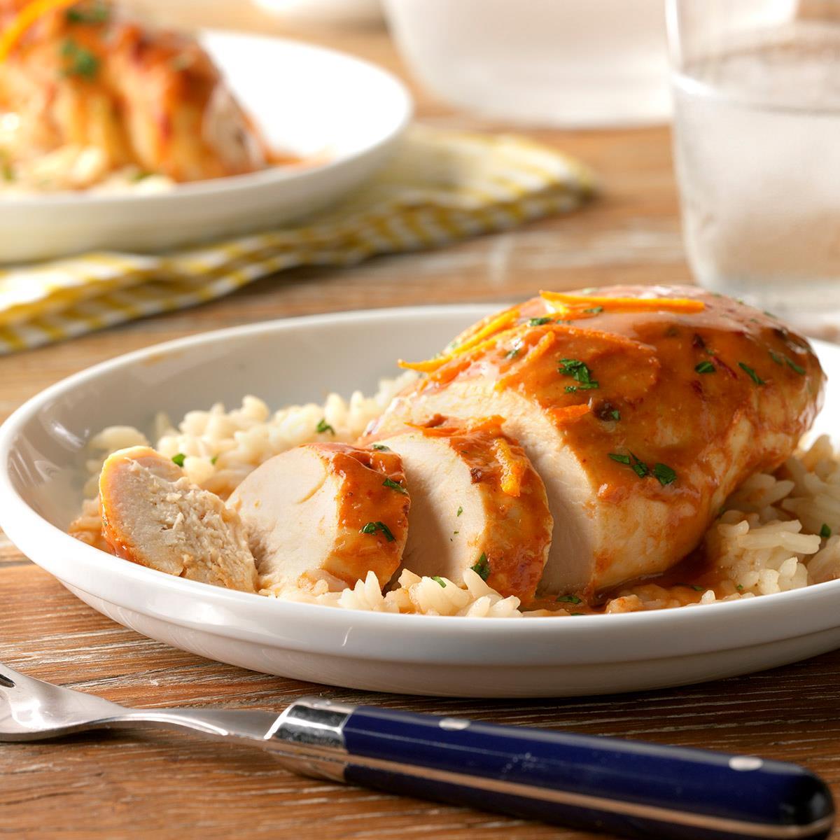 Pressure-Cooker Orange Chipotle Chicken-image