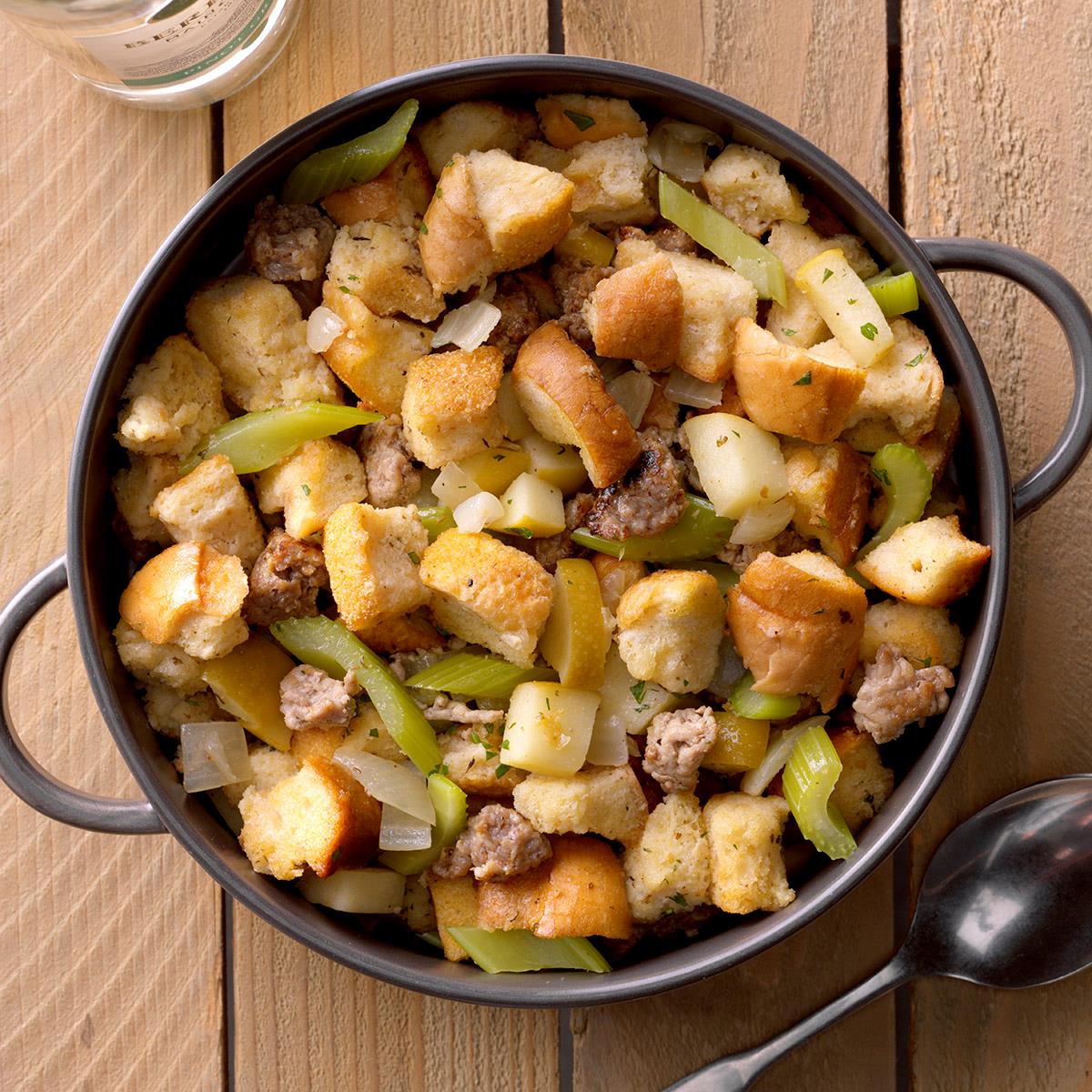 Slow-Cooked Sausage Dressing image