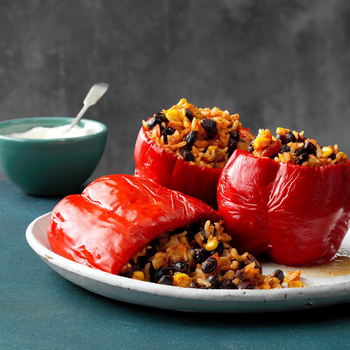 Slow-Cooked Stuffed Peppers image