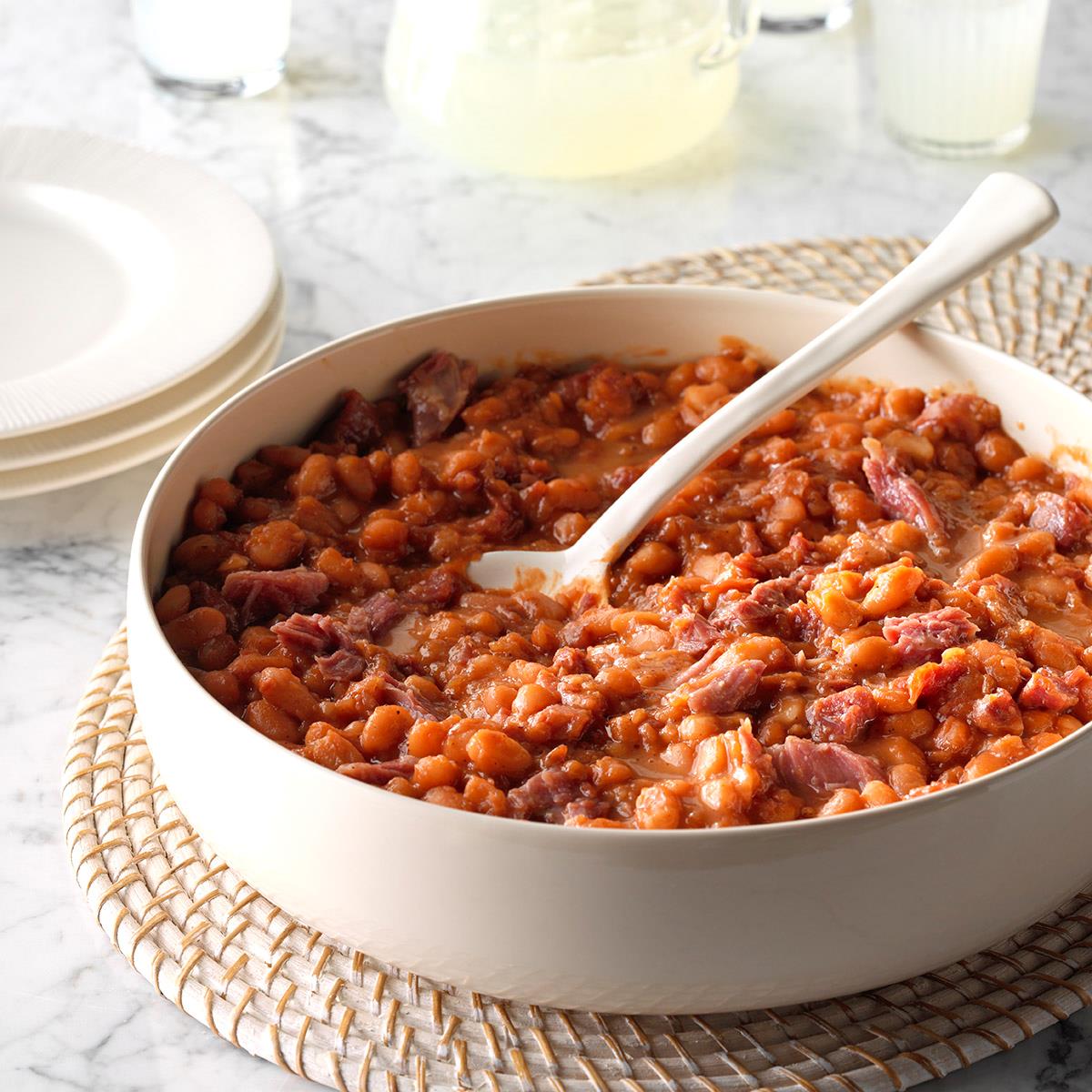 Slow-Cooker BBQ Baked Beans-image