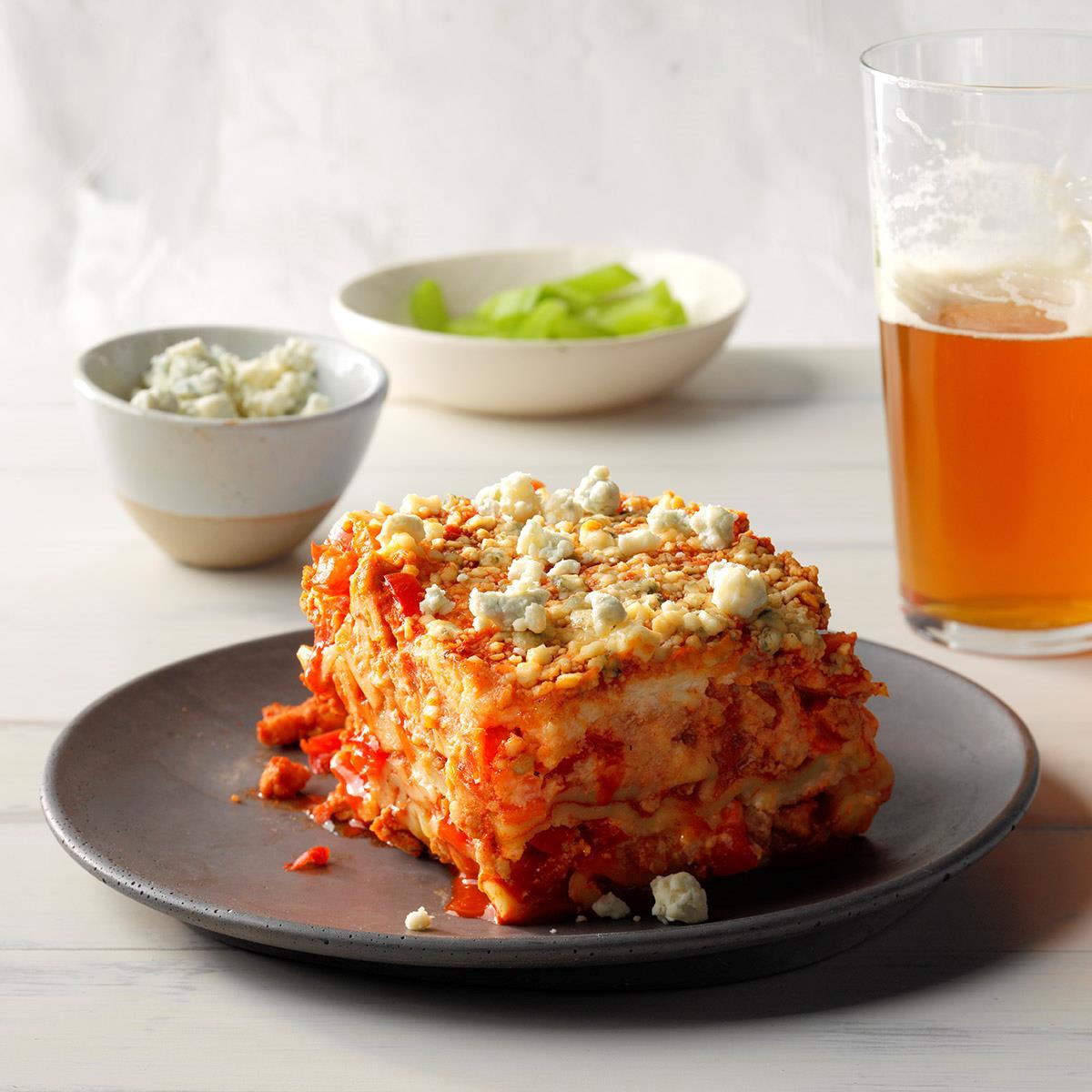 Slow-Cooker Buffalo Chicken Lasagna Recipe: How to Make It