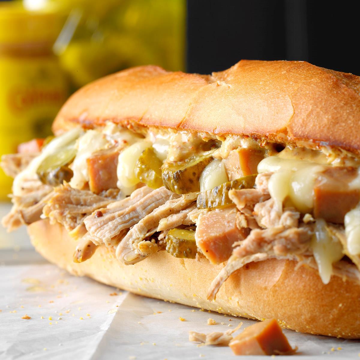 Slow-Cooker Cubano Sandwiches image
