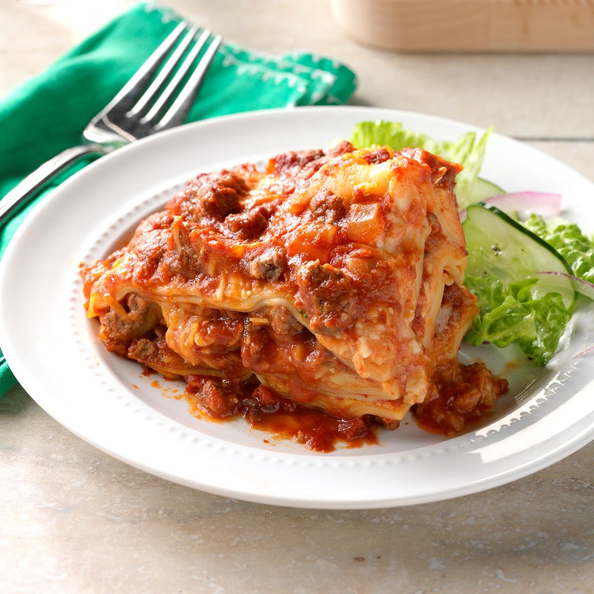Slow-Cooker Lasagna image