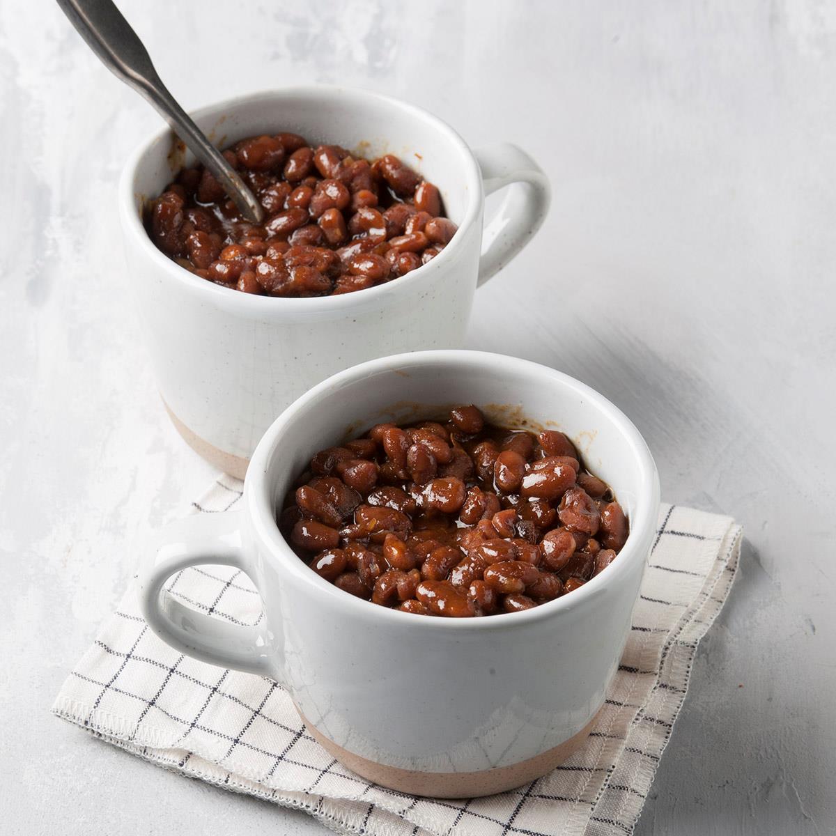 Slow-Cooker Vegan Baked Beans image