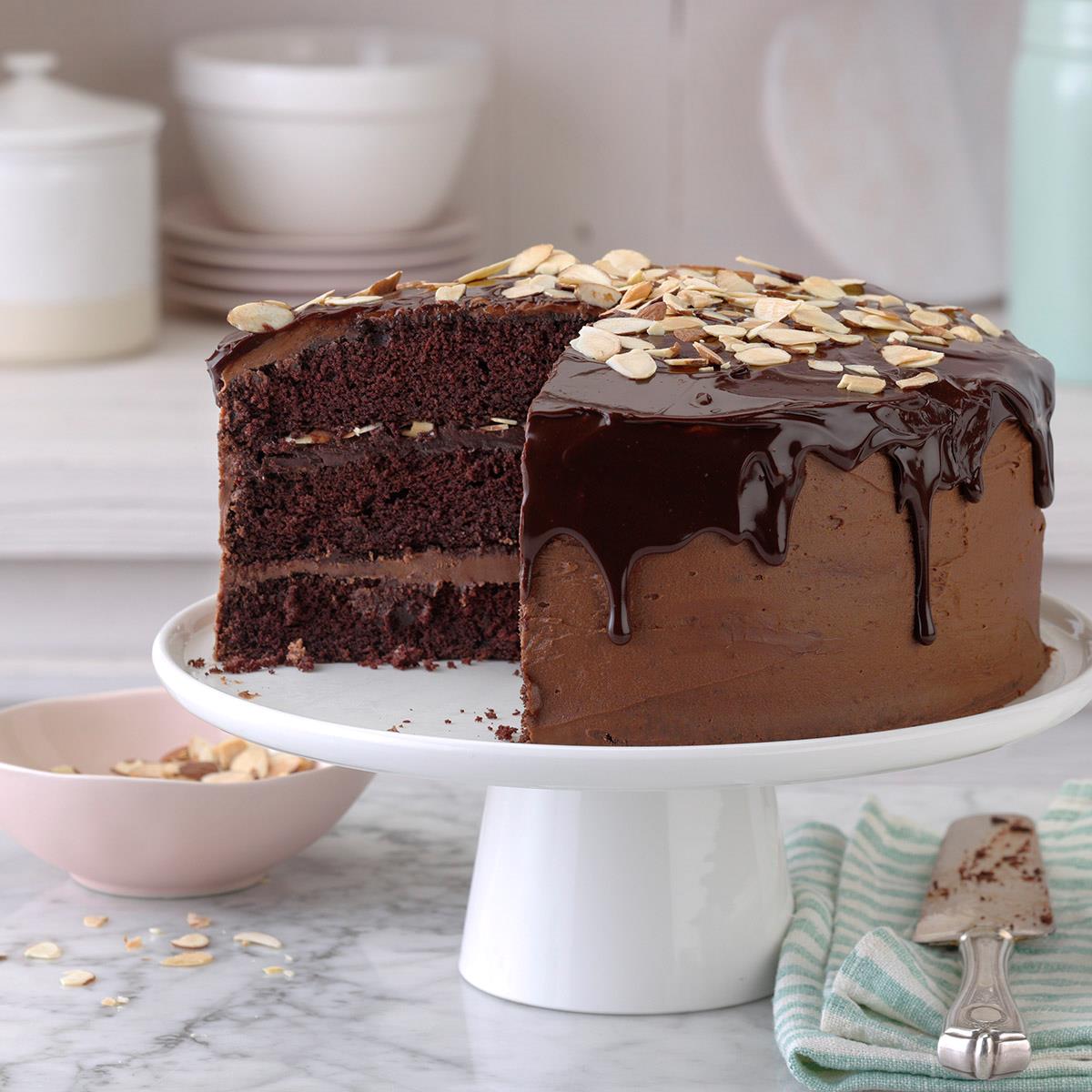 Special Occasion Chocolate Cake Recipe How To Make It Taste Of Home