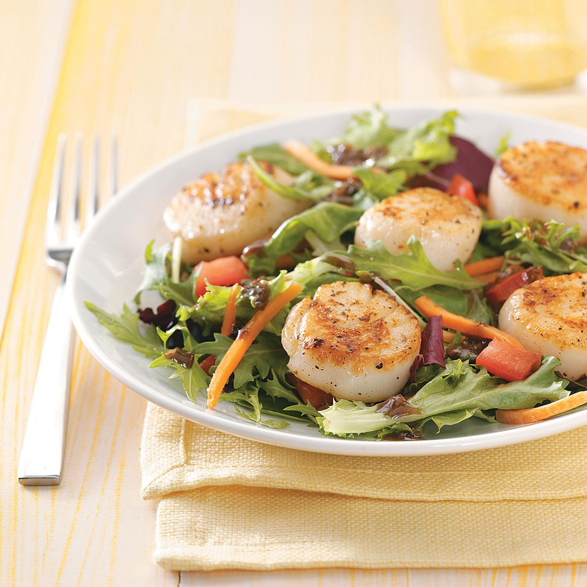 image of Special Scallop Salad recipe by Taste of Home