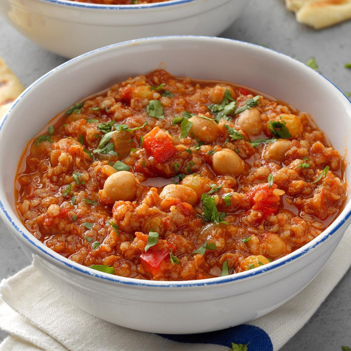Spice Trade Beans & Bulgur-image