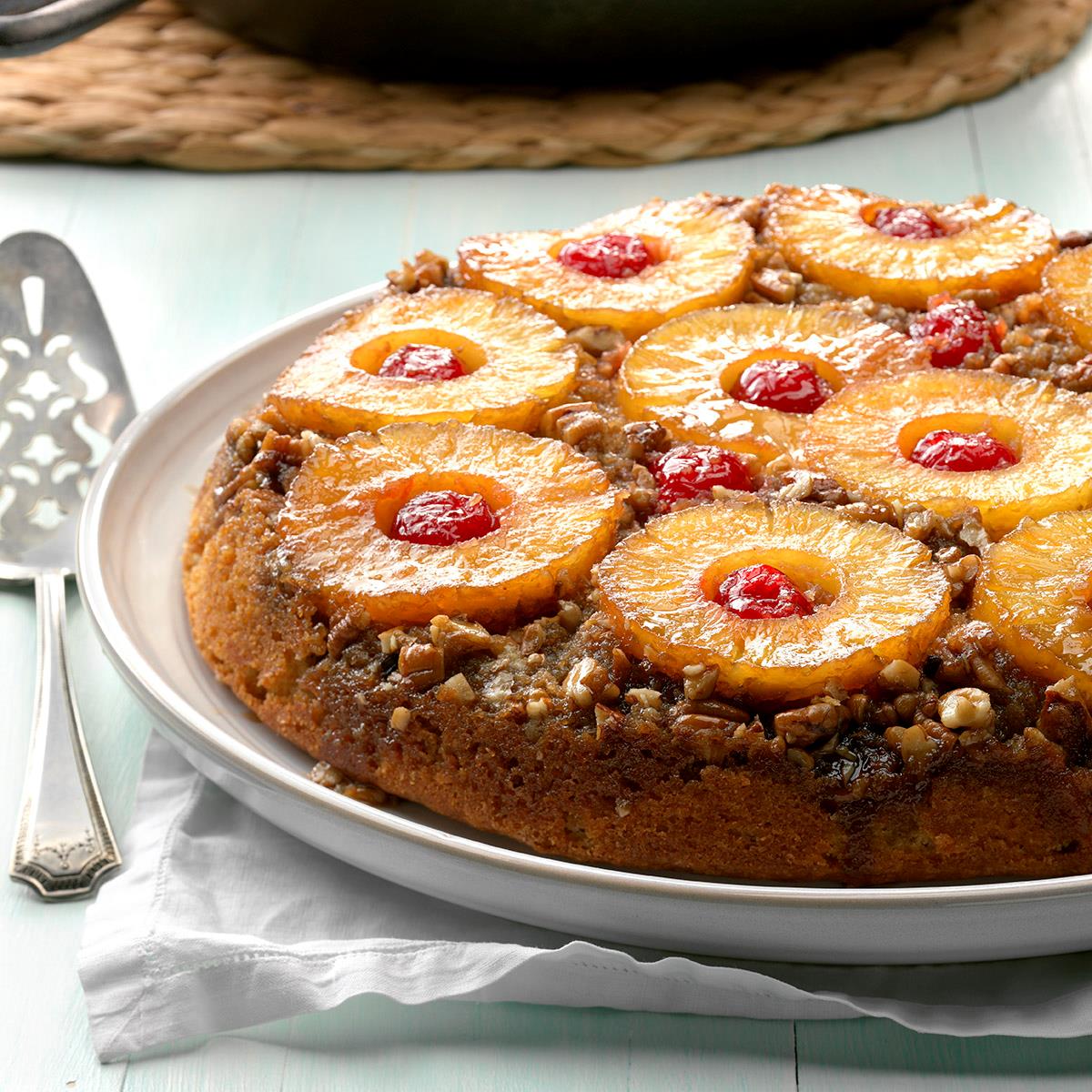 Spiced Pineapple Upside-Down Cake-image