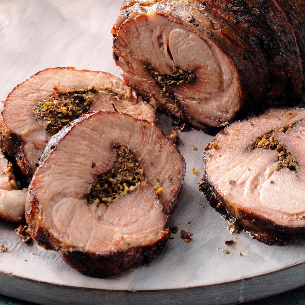 Spicy Kale and Herb Porchetta-image