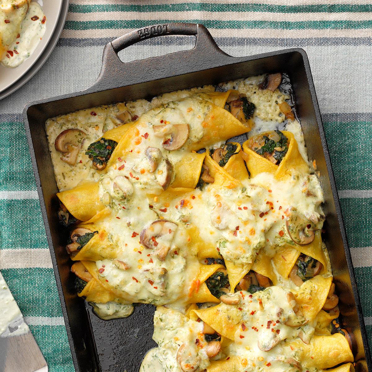 Spinach Mushroom Enchiladas-image