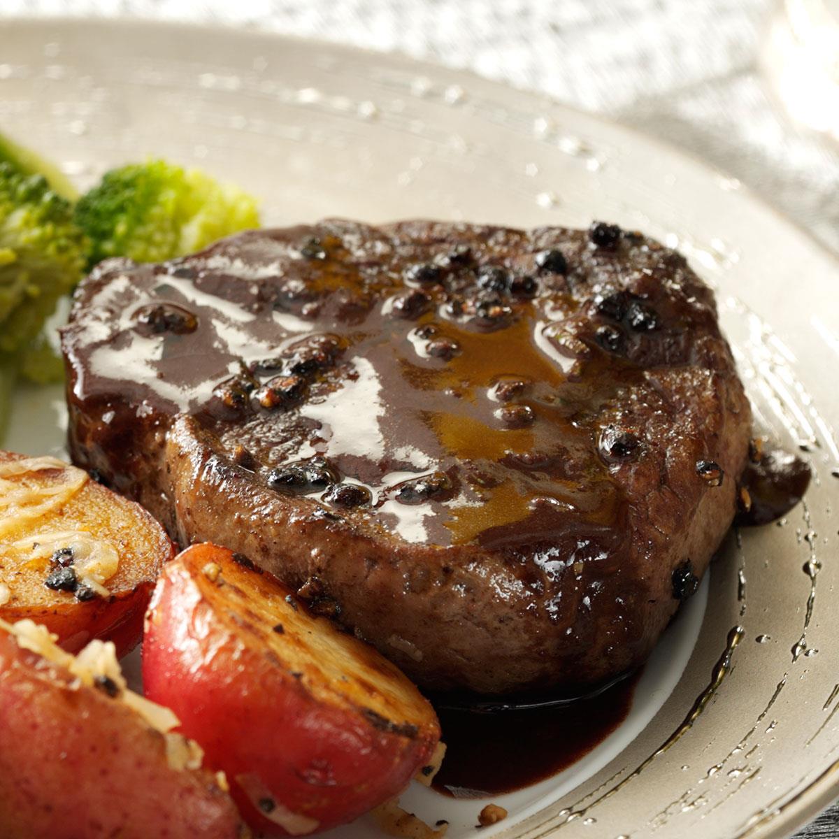 Steak au Poivre for 2 image