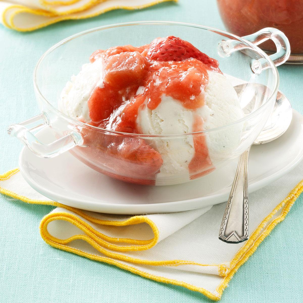 Strawberry Rhubarb Compote image