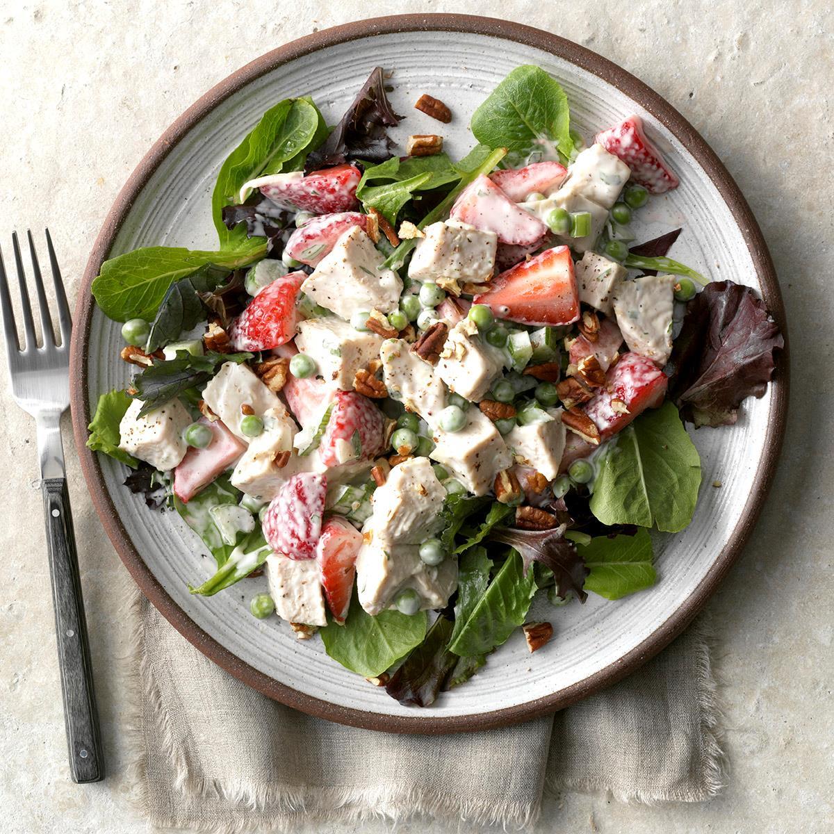 Strawberry Tarragon Chicken Salad-image