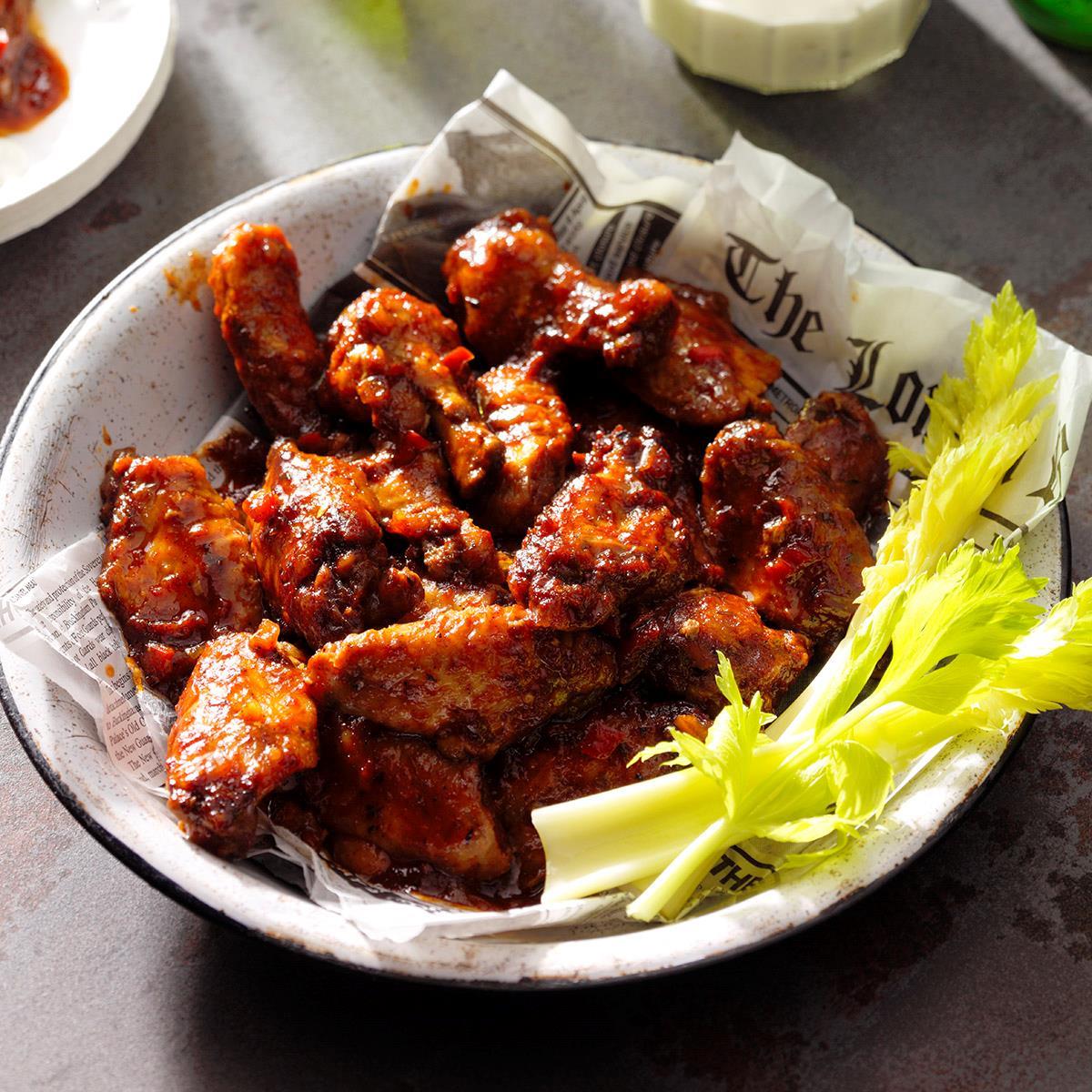 Sweet & Spicy Chicken Wings_image