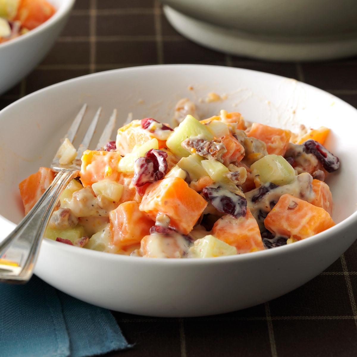 Sweet Potato Salad with Orange Dressing_image