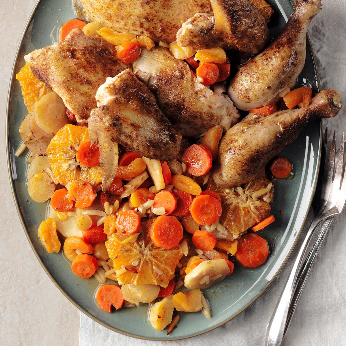 Tangerine Chicken Tagine-image