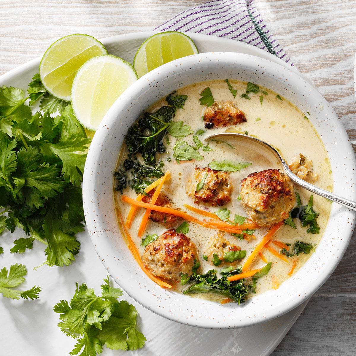 Thai Meatball Soup-image