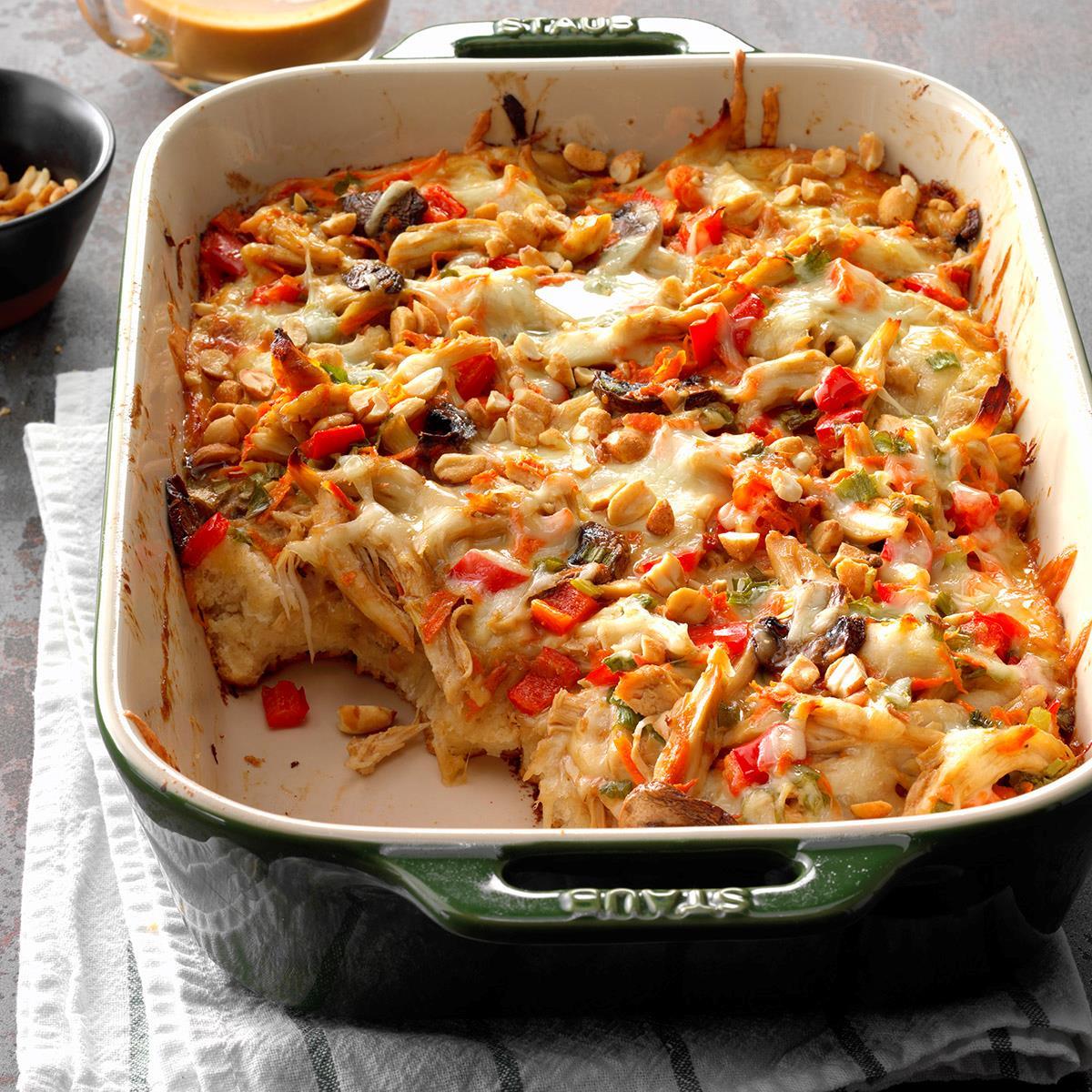 Thai Peanut Chicken Casserole-image