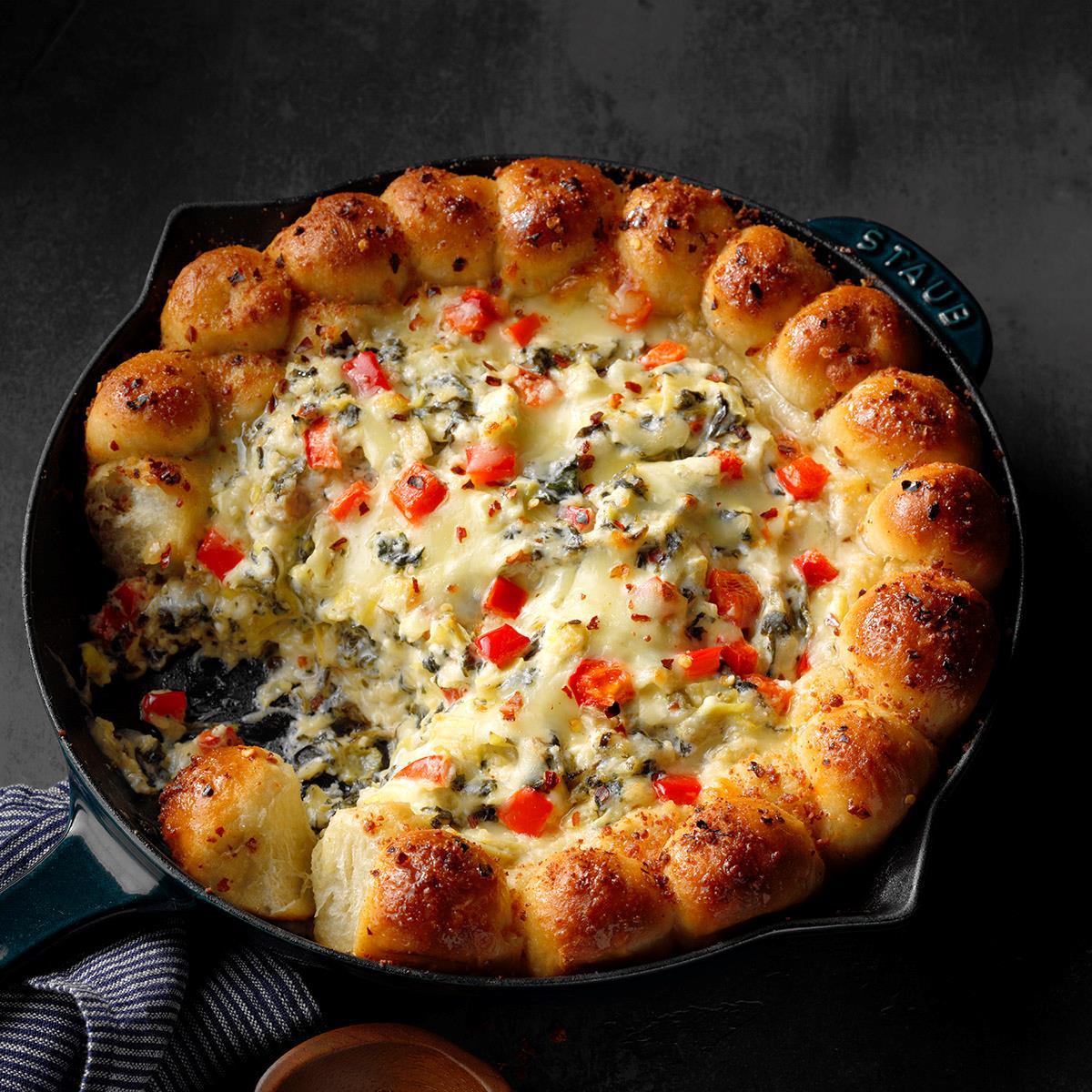 Three Cheese Artichoke & Spinach Dip-image