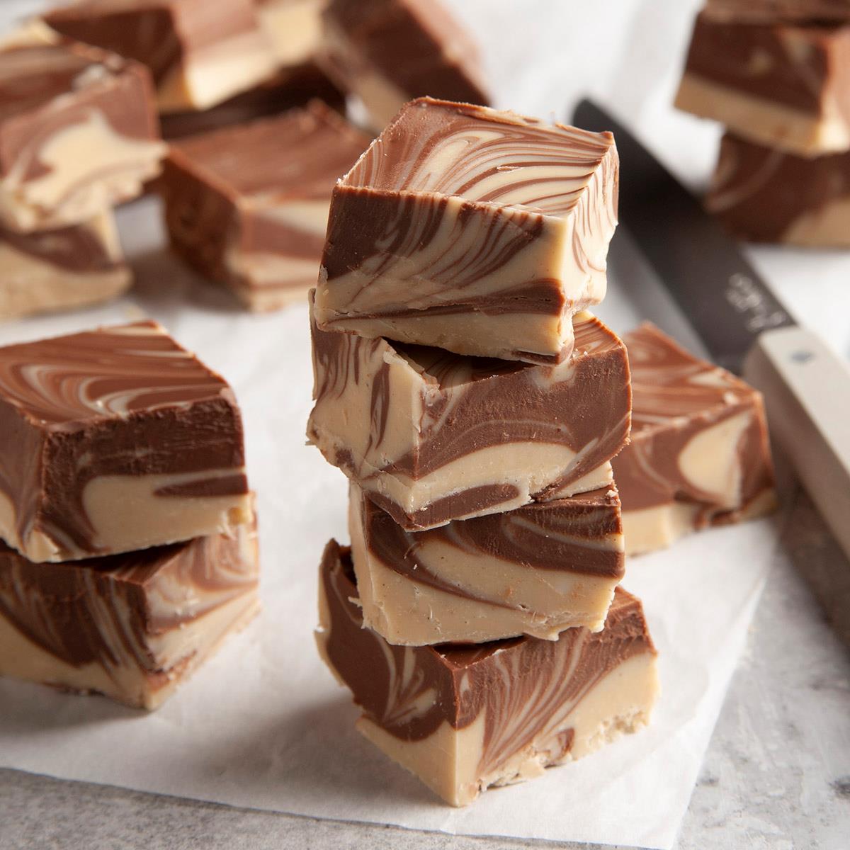 Tiger Butter Fudge-image