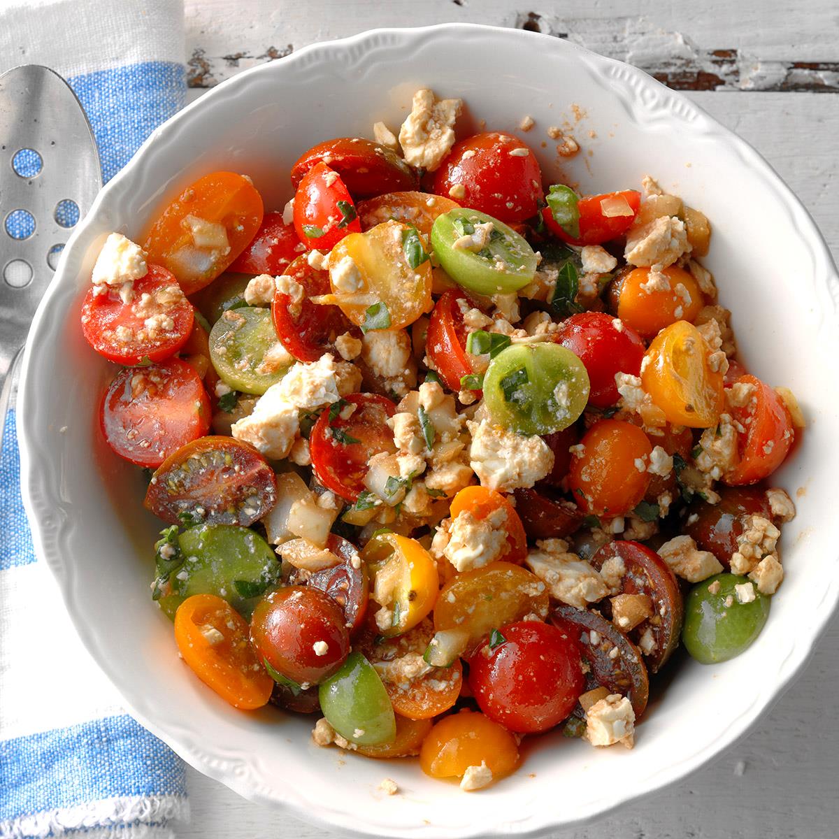 Tomato Feta Salad Recipe: How to Make It | Taste of Home