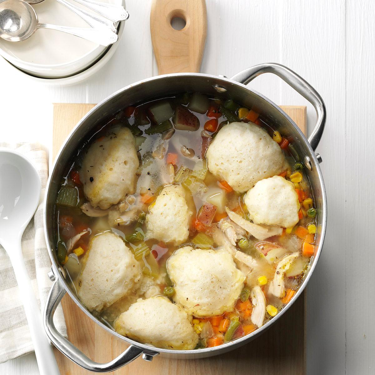 Turkey and Dumpling Soup image