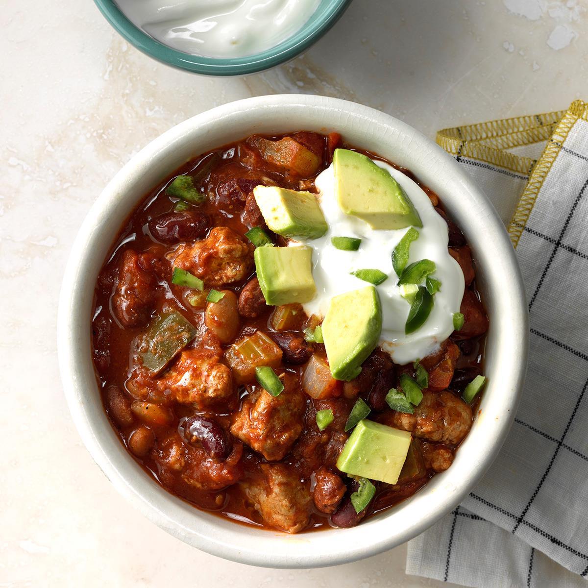 Healthy Turkey Chili-image