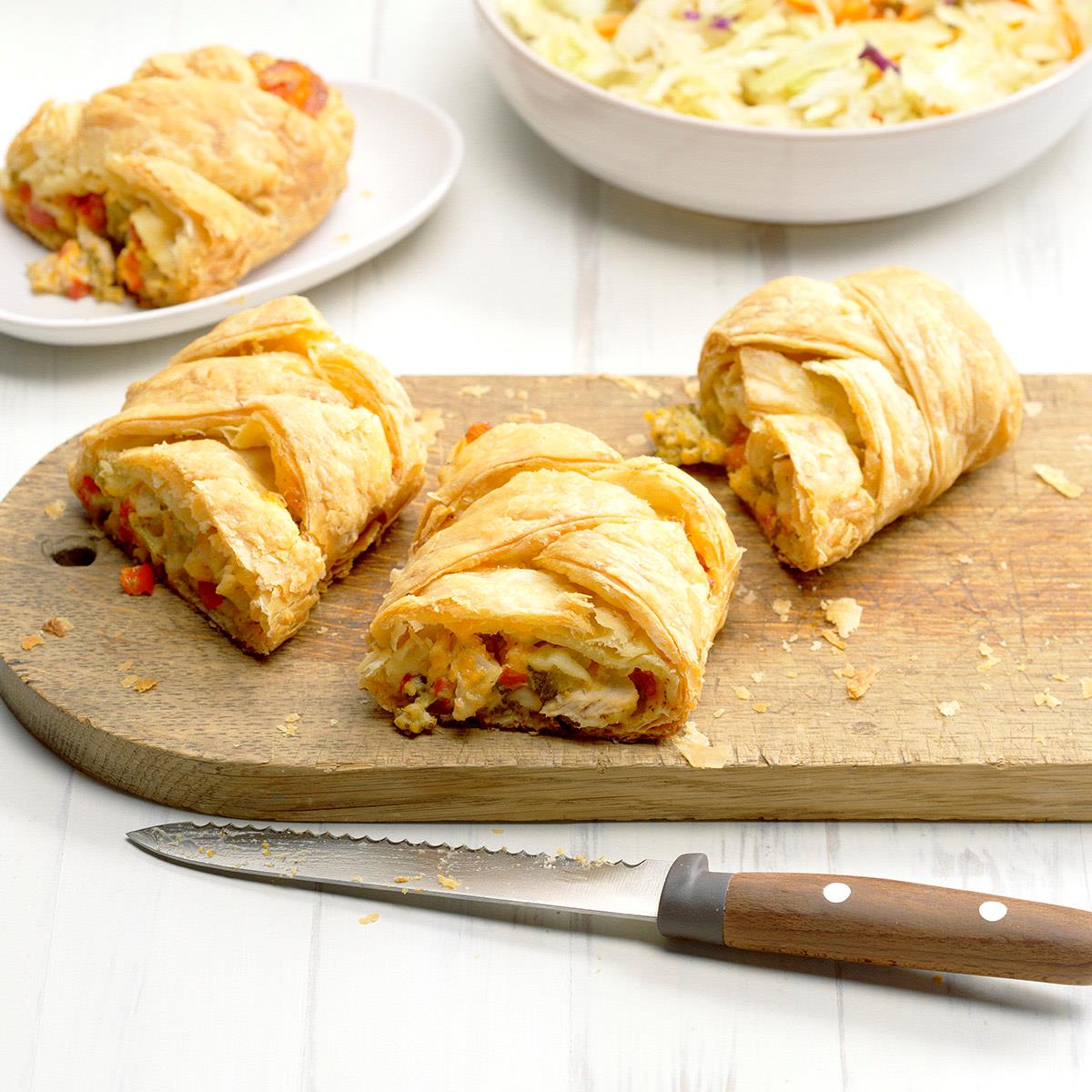 Turkey and Broccoli Pastry Braid image