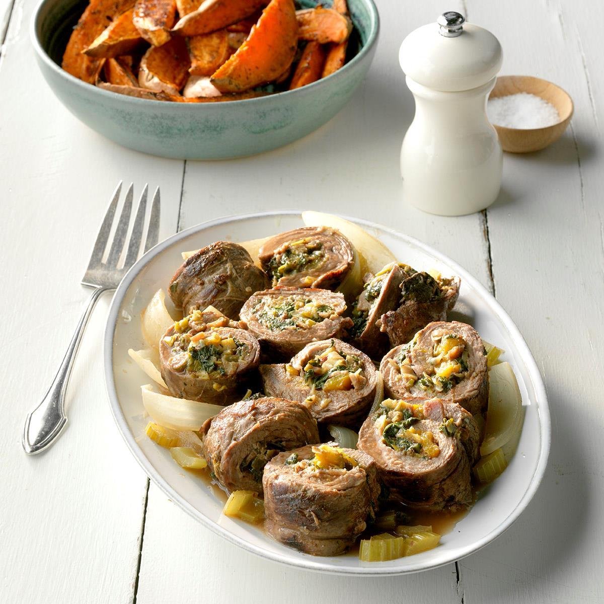 Vegetable-Stuffed Flank Steak image