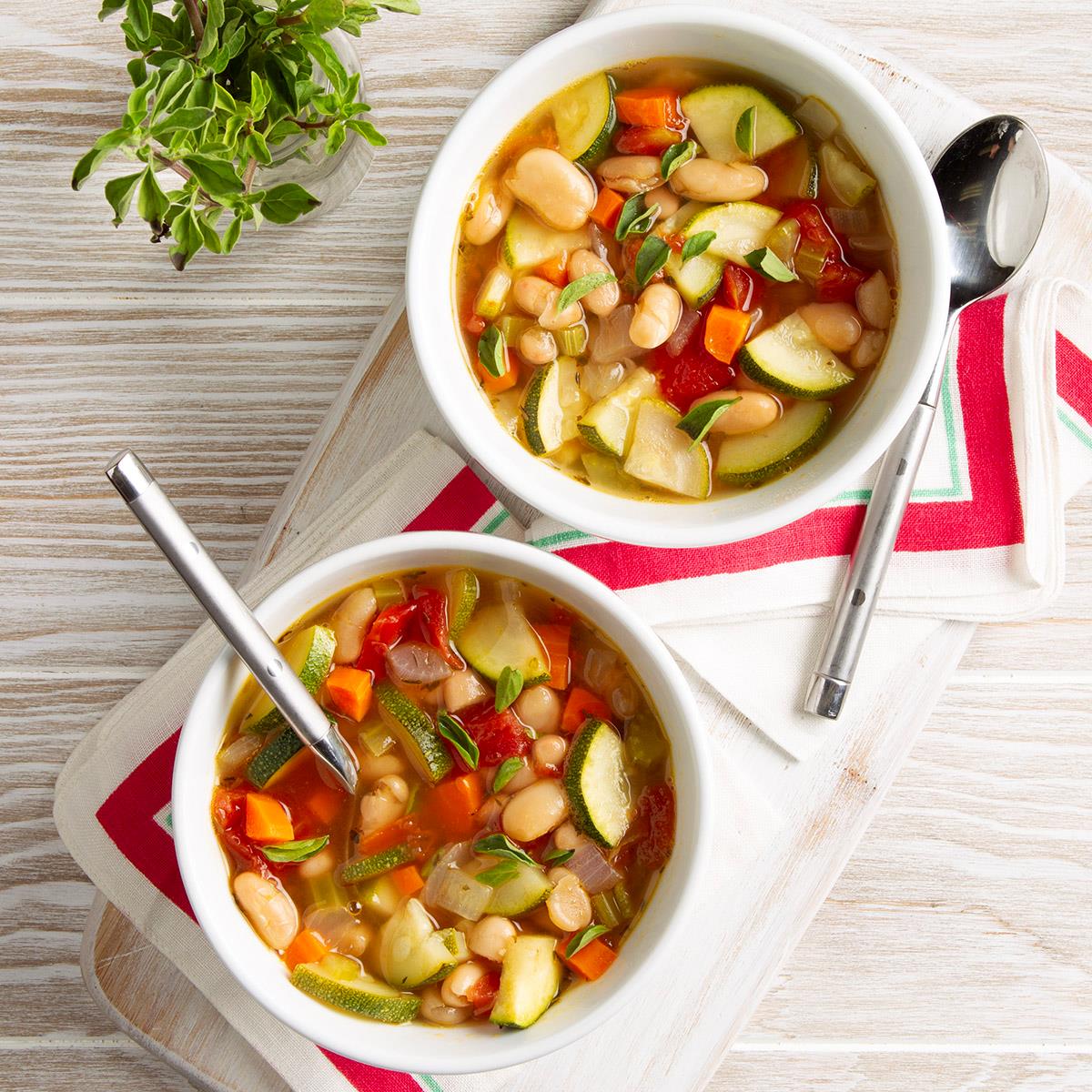 Vegetarian White Bean Soup-image