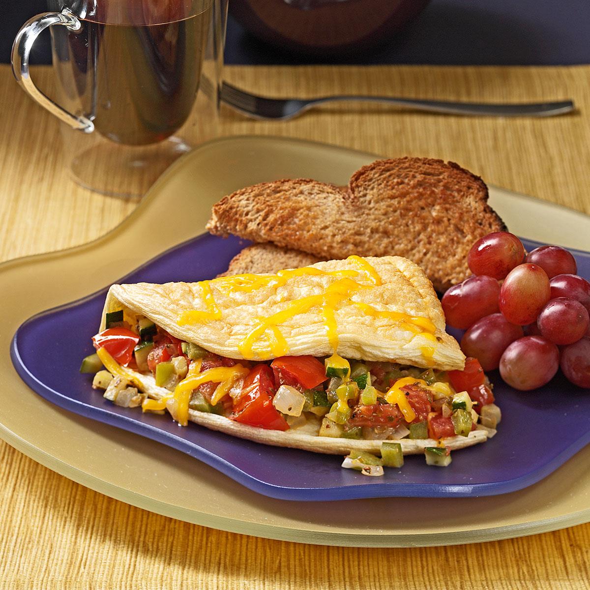 Very Veggie Omelet image