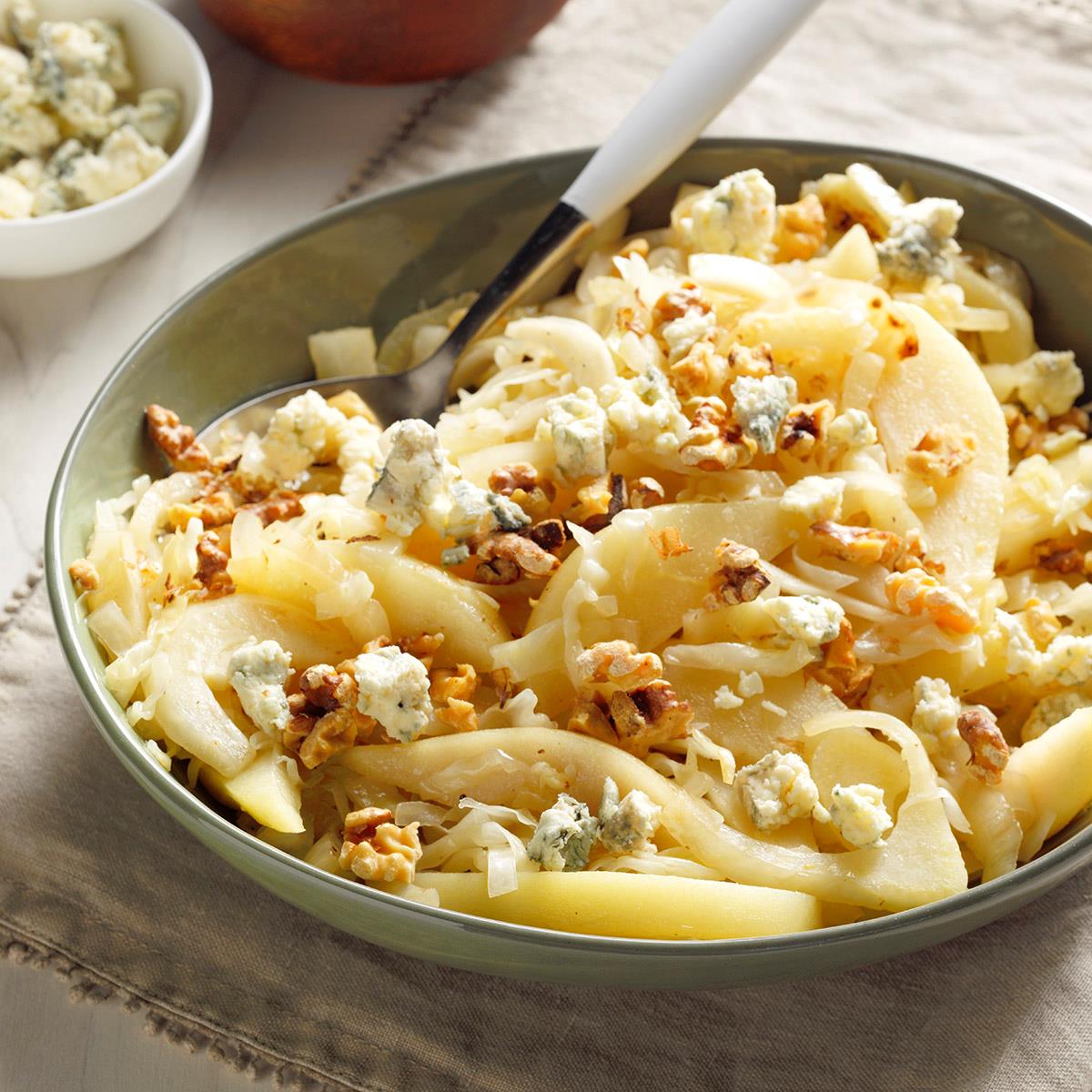 Warm Cabbage, Fennel and Pear Salad-image